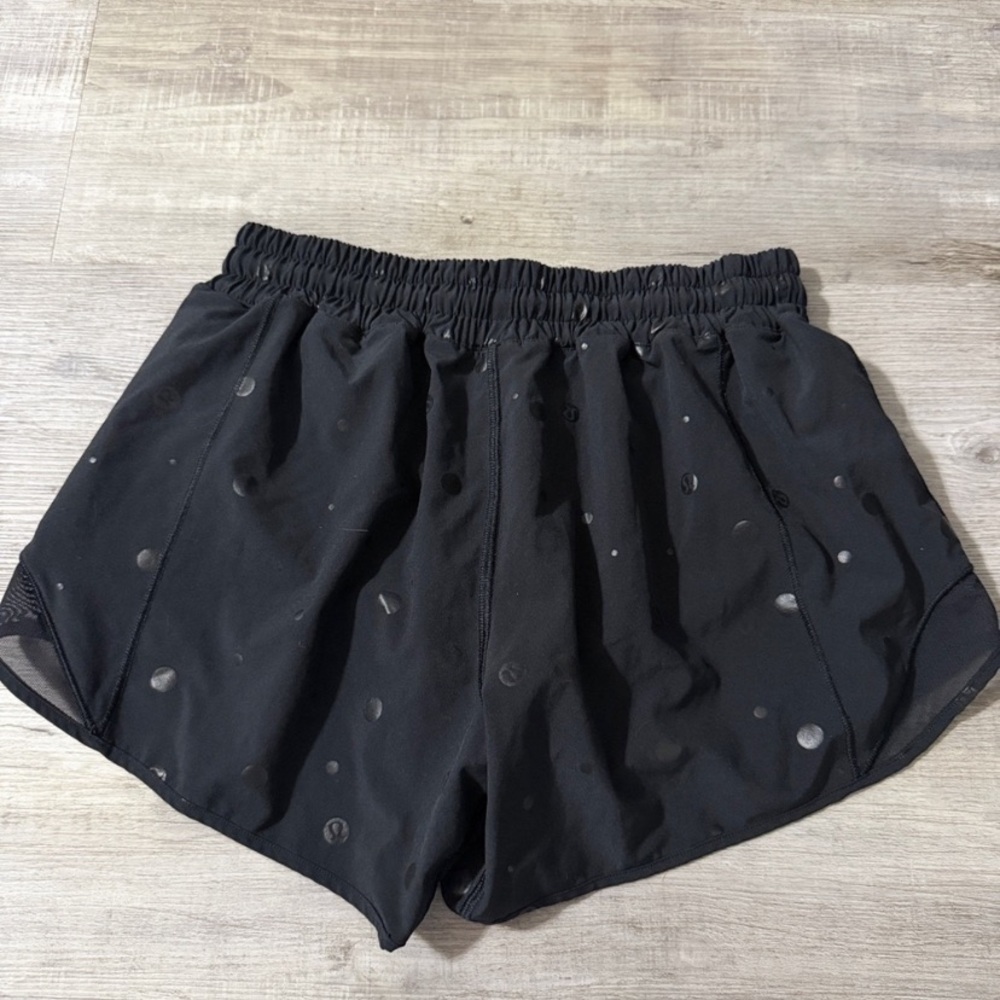 lululemon athletica Black Athletic Running Shorts